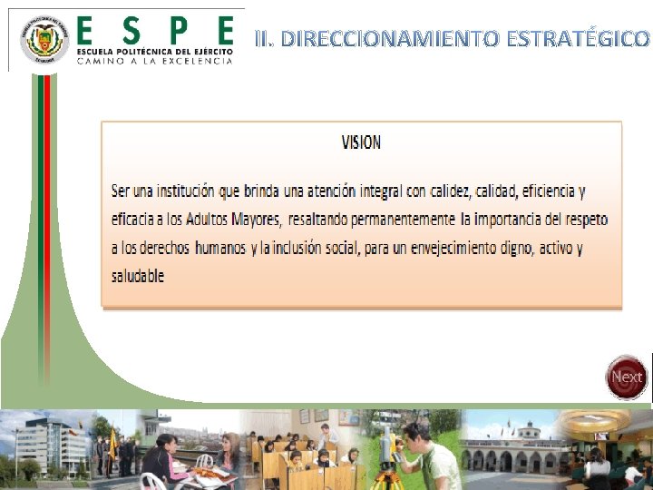 II. DIRECCIONAMIENTO ESTRATÉGICO 
