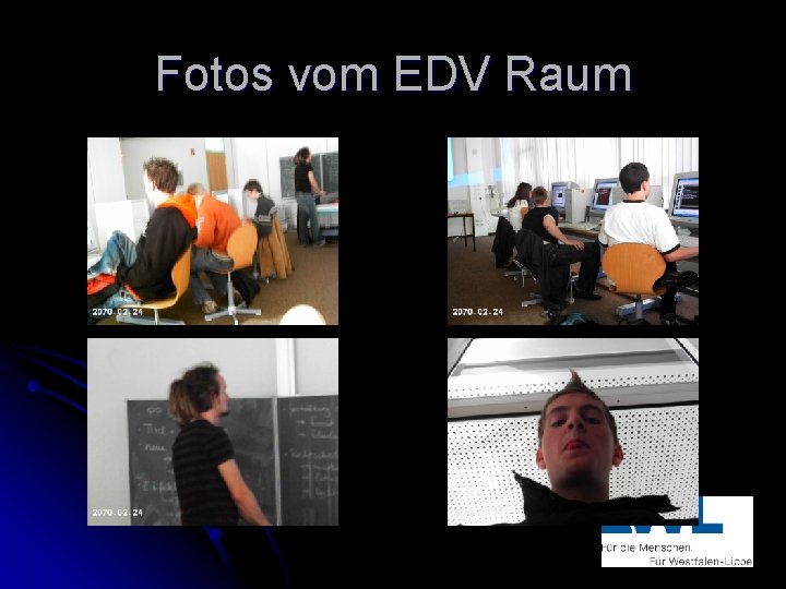 Fotos vom EDV Raum 