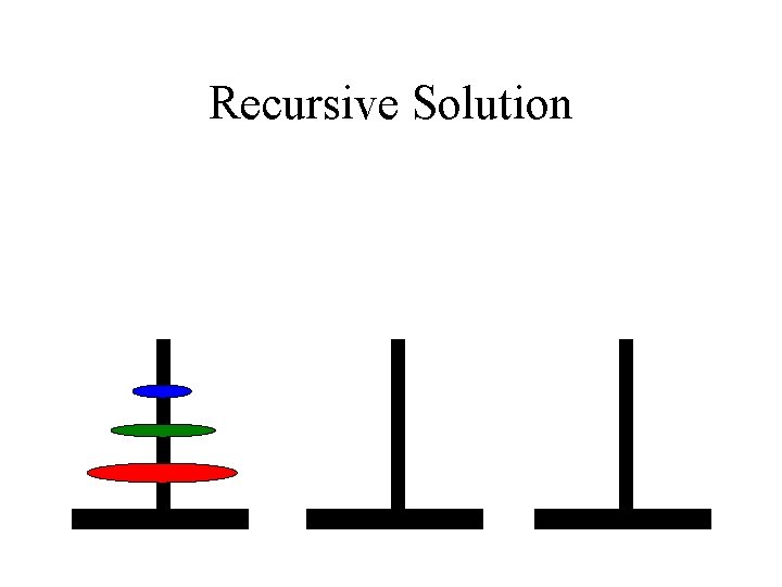 Recursive Solution 