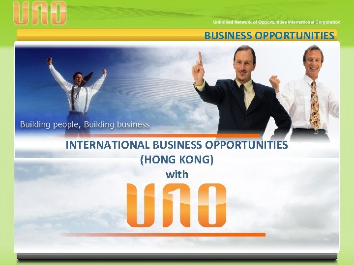 BUSINESS OPPORTUNITIES INTERNATIONAL BUSINESS OPPORTUNITIES (HONG KONG) with 