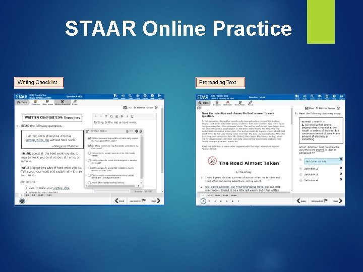 STAAR Online Practice STAAR Online Practice
