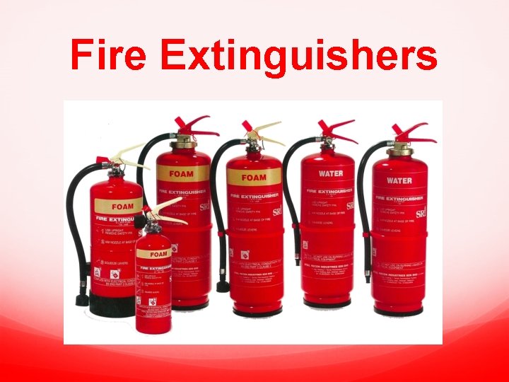 Fire Extinguishers 