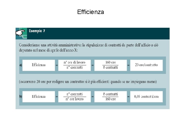 Efficienza 