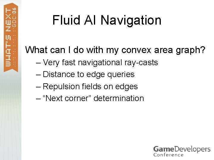 Fluid AI Navigation What can I do with my convex area graph? – Very