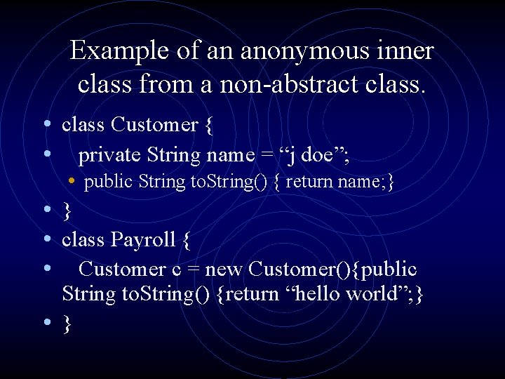 Nested References 2 Inner Reference Data Types Classesinterfaces