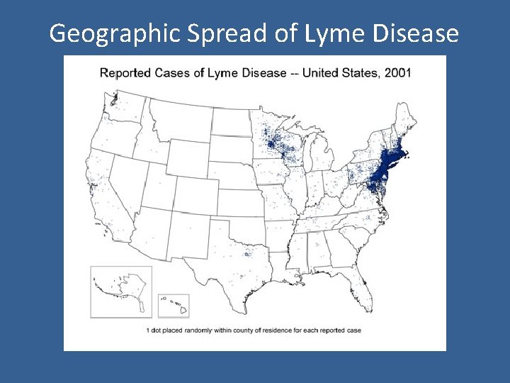 Geographic Spread of Lyme Disease 