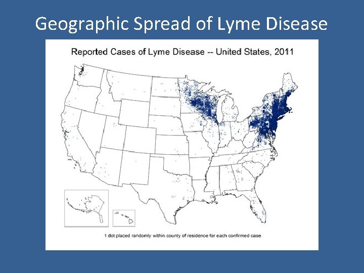 Geographic Spread of Lyme Disease 