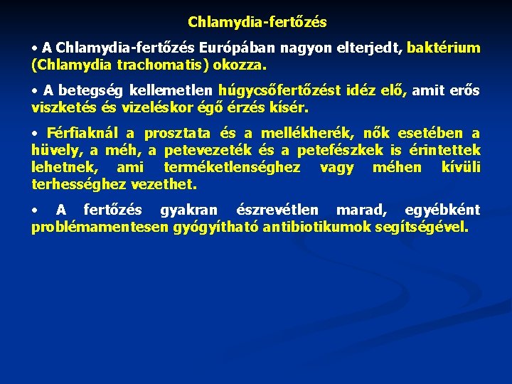 Chlamydia trachomatis fertőzés