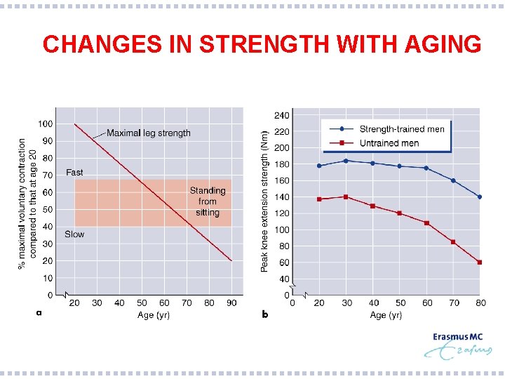 CHANGES IN STRENGTH WITH AGING 