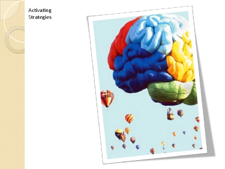 Activating Strategies Activating Strategies