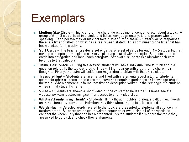Exemplars Medium Size Circle – This is a forum to share ideas, opinions, concerns, Exemplars Medium Size Circle – This is a forum to share ideas, opinions, concerns,