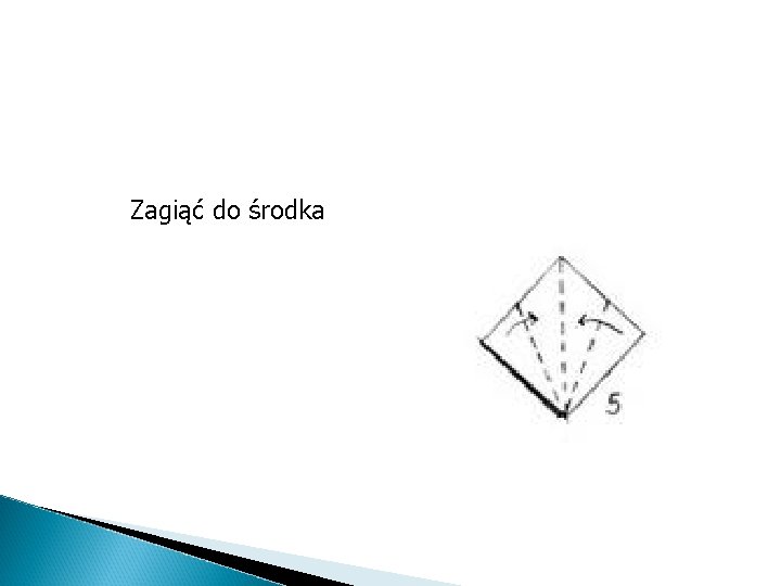 Zagiąć do środka 