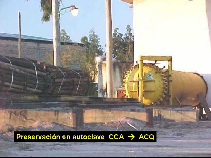 Preservación en autoclave CCA ACQ 