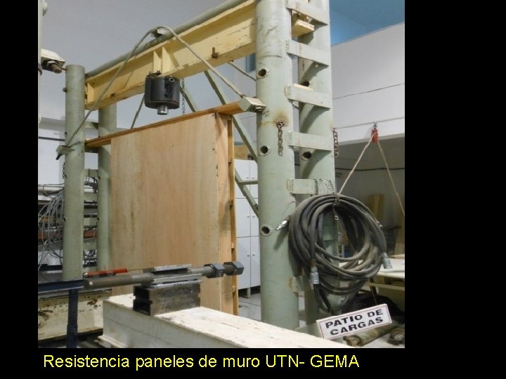 Resistencia paneles de muro UTN- GEMA 