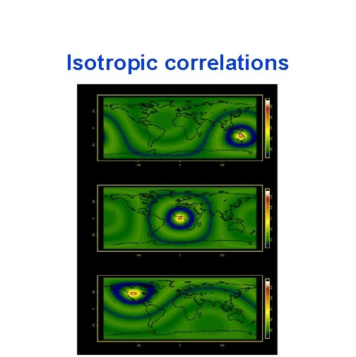 Isotropic correlations 