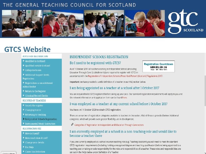 GTCS Website GTC Scotland GTCS Website GTC Scotland