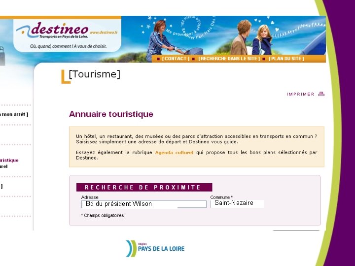 ( Bd du président Wilson Saint-Nazaire 