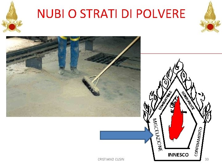 NUBI O STRATI DI POLVERE INNESCO CONFIN E LAZION AMENT O MISCE CRISTIANO CUSIN