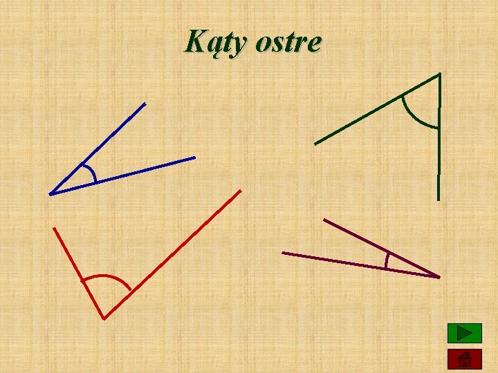 Kąty ostre 