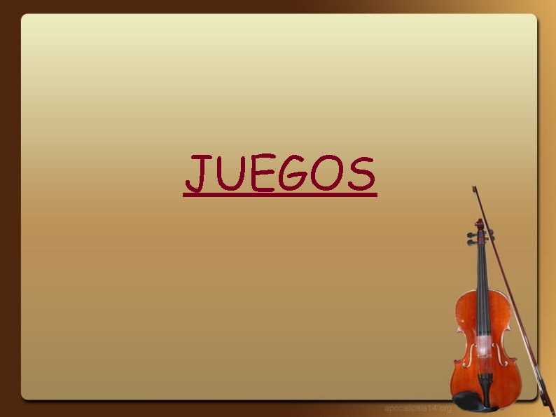 JUEGOS 