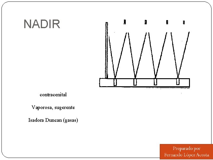 NADIR contracenital Vaporosa, sugerente Isadora Duncan (gasas) 