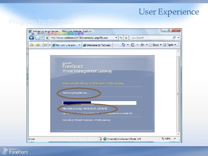 User Experience Progress Notification 46 