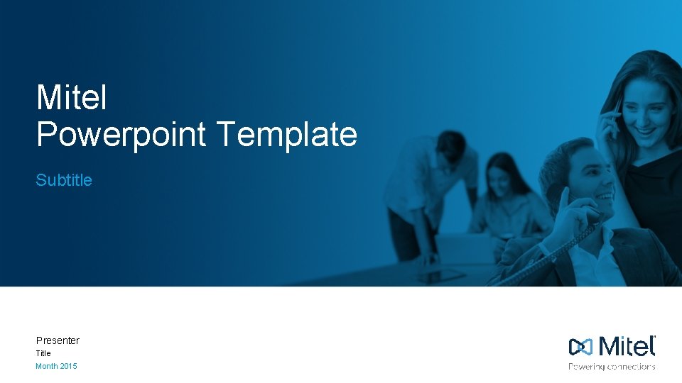 Mitel Powerpoint Template Subtitle Presenter Title Month 2015 