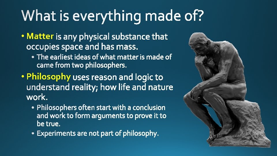  • Matter • Philosophy 