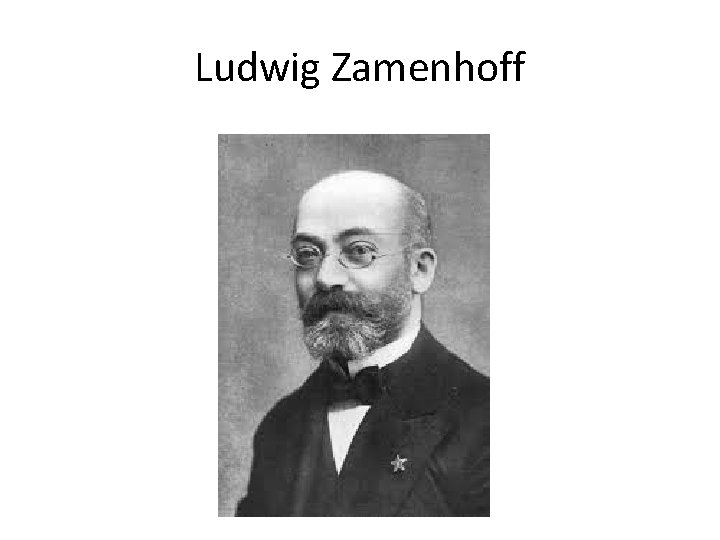 Ludwig Zamenhoff 