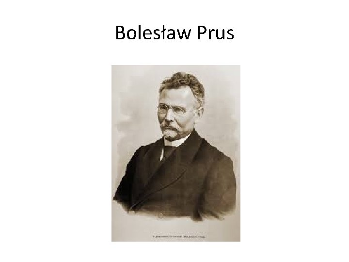 Bolesław Prus 