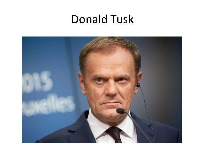 Donald Tusk 
