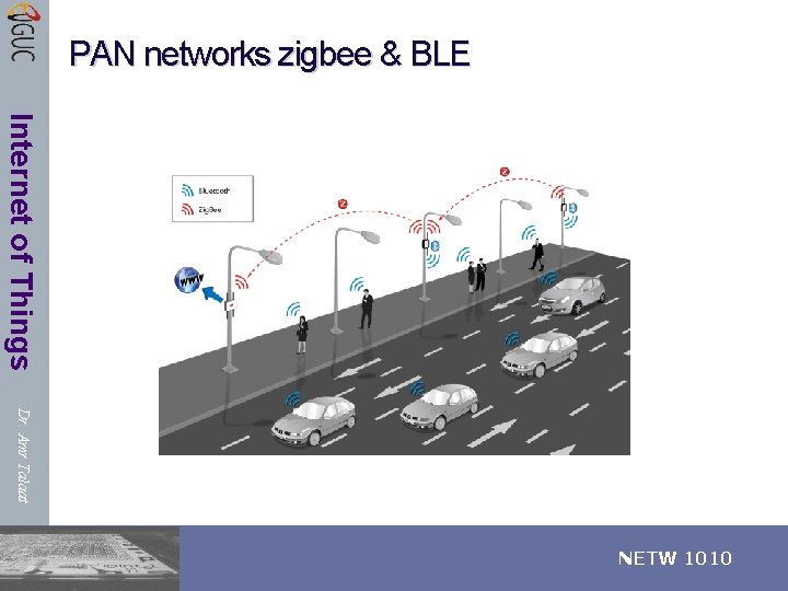 PAN networks zigbee & BLE Internet of Things Dr. Amr Talaat NETW 1010 