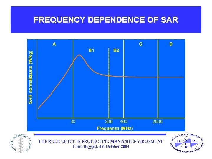 FREQUENCY DEPENDENCE OF SAR THE ROLE OF ICT IN PROTECTING MAN AND ENVIRONMENT Cairo