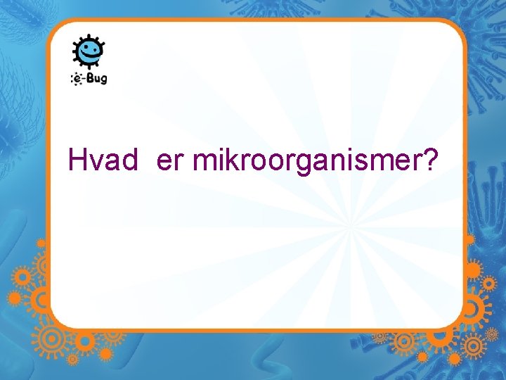 Hvad er mikroorganismer? 