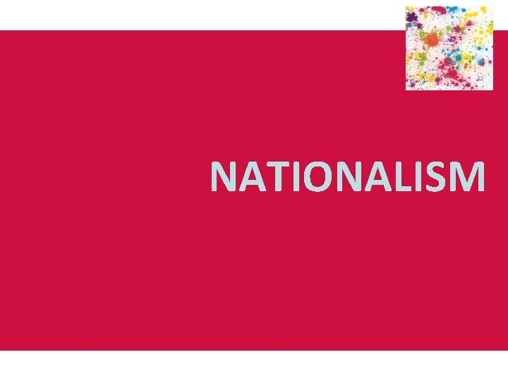 NATIONALISM 