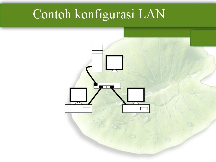 Contoh konfigurasi LAN 