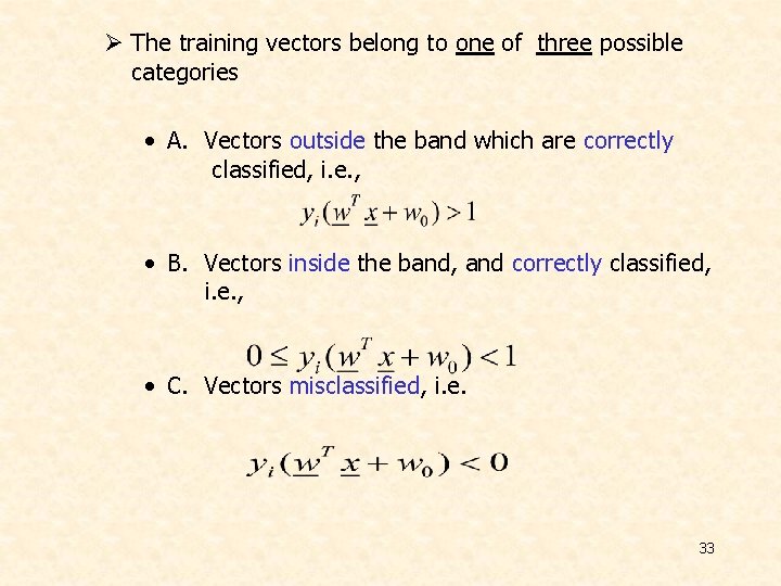 Linear Classifiers V Problem Consider A Two Class