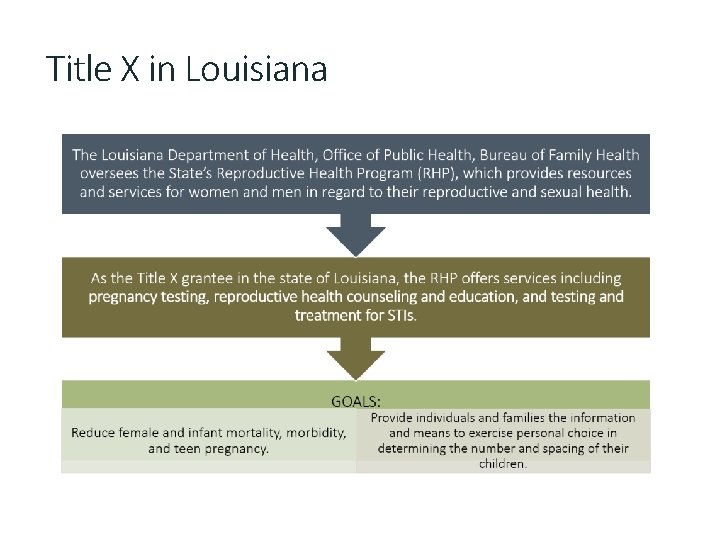 Title X in Louisiana 