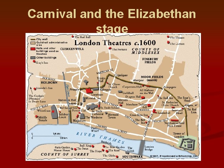 Carnival and the Elizabethan stage 