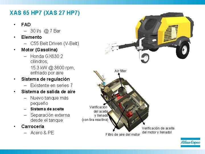 XAS 65 HP 7 (XAS 27 HP 7) • • • FAD – 30