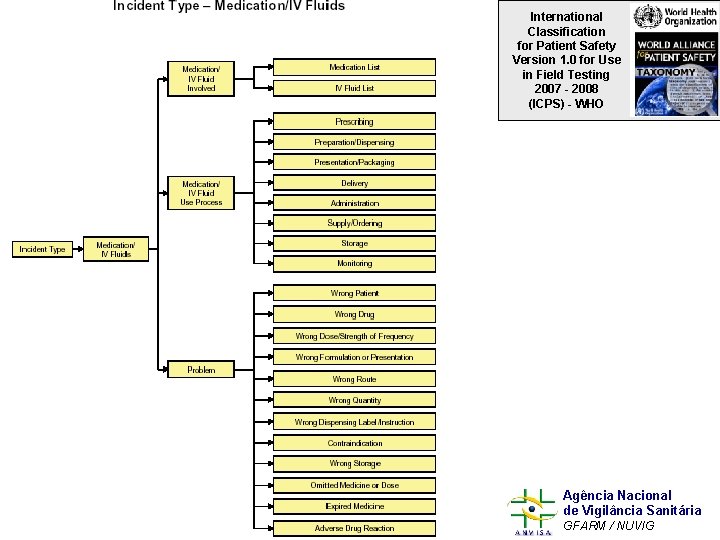 International Classification for Patient Safety Version 1. 0 for Use in Field Testing 2007