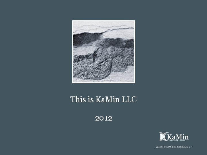 This is Ka. Min LLC 2012 