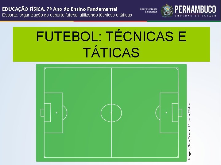 EDUCAÇÃO FÍSICA, 7º Ano do Ensino Fundamental Esporte: organização do esporte futebol utilizando técnicas EDUCAÇÃO FÍSICA, 7º Ano do Ensino Fundamental Esporte: organização do esporte futebol utilizando técnicas