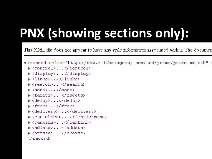 PNX (showing sections only): 
