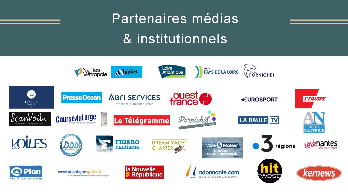 Partenaires médias & institutionnels 