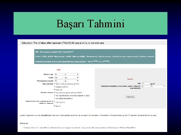 Başarı Tahmini Başarı Tahmini