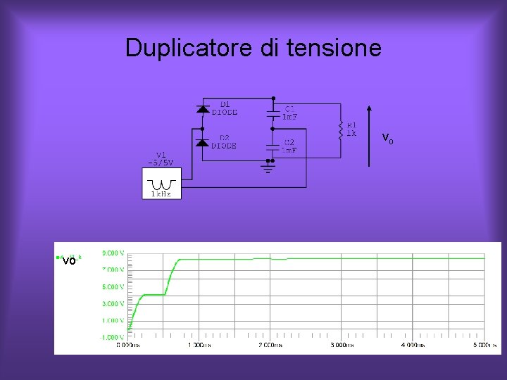 Duplicatore di tensione vo vo Duplicatore di tensione vo vo