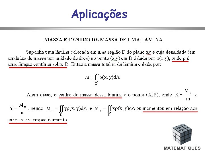 Aplicações 