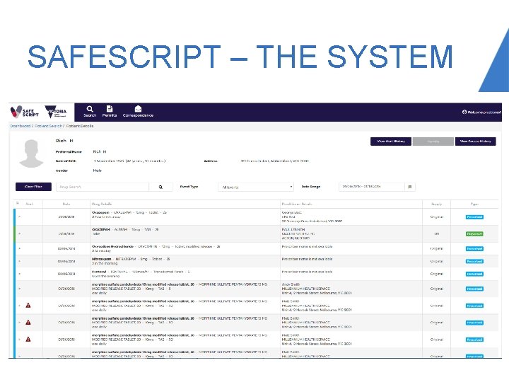 SAFESCRIPT – THE SYSTEM 