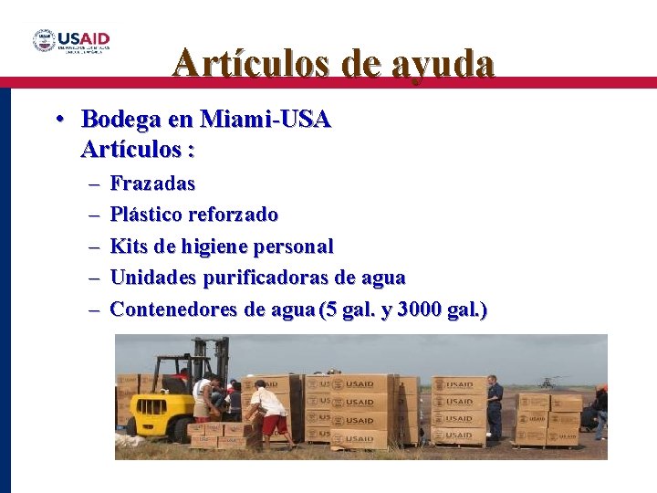 Artículos de ayuda • Bodega en Miami-USA Artículos : • • • – Frazadas